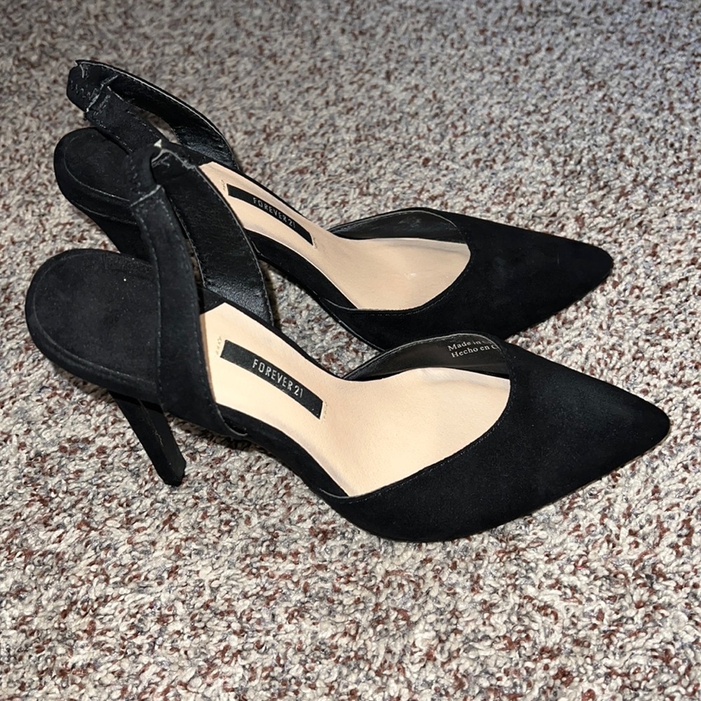 Black heels